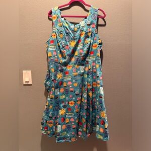 Eva Rose vintage dishes dress.